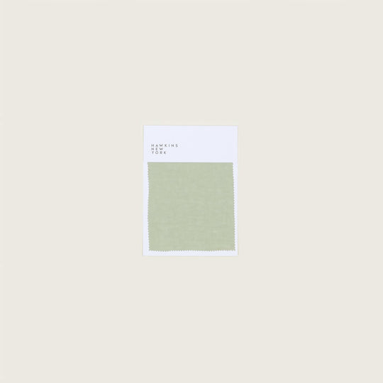 Simple Linen Swatch - Sage