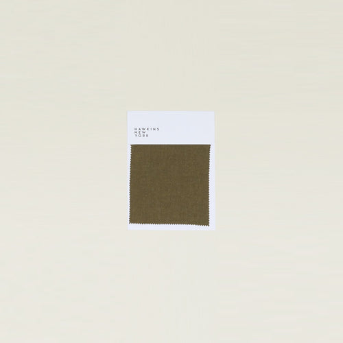Simple Linen Swatch - Olive