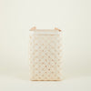 Birch + Leather Hamper