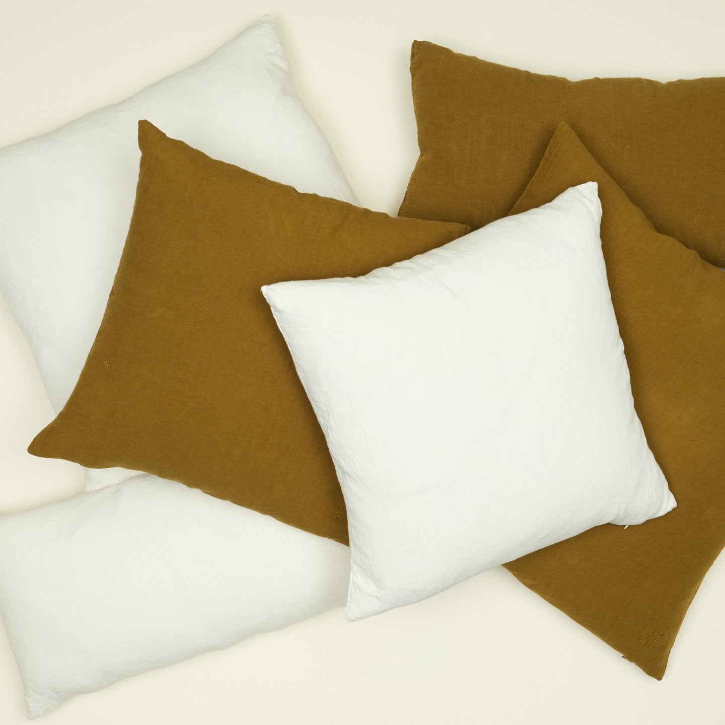 Simple Linen Euro Sham - Bronze