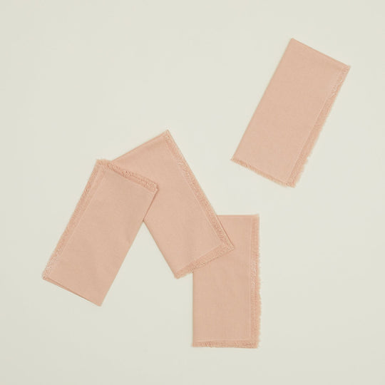 Essential Dinner Napkin, Set of 4 - Blush