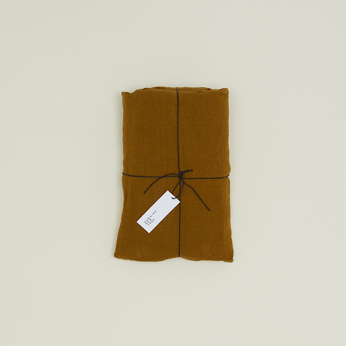 Simple Linen Fitted Sheet - Bronze