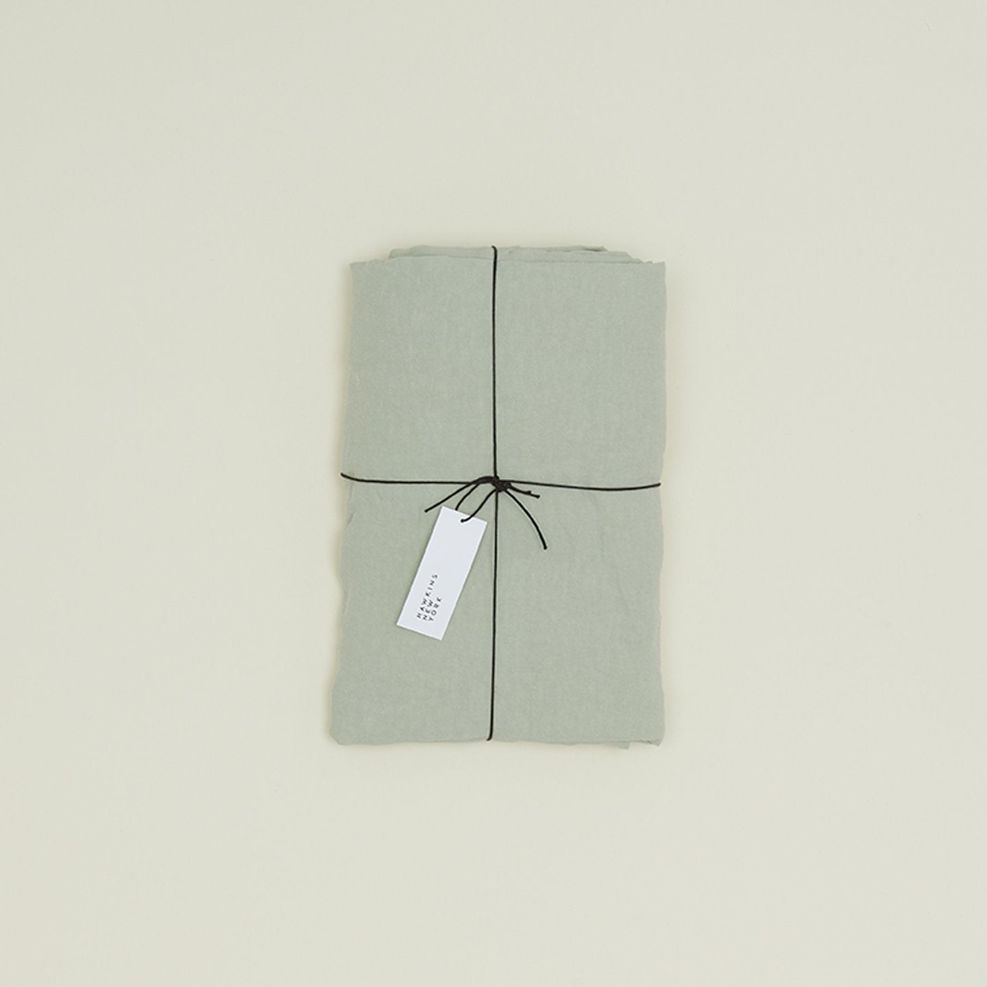 Simple Linen Fitted Sheet - Sage